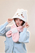 Chiikawa | Plush Hooded Scarf