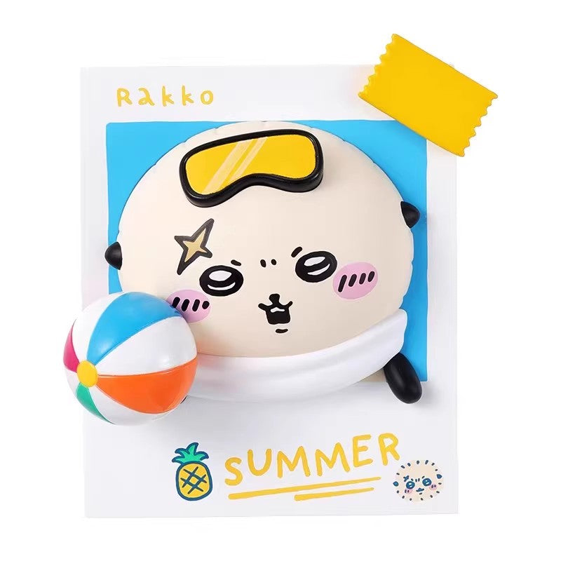 Chiikawa |  Summer Season Limited  3D Magnetic Figures
