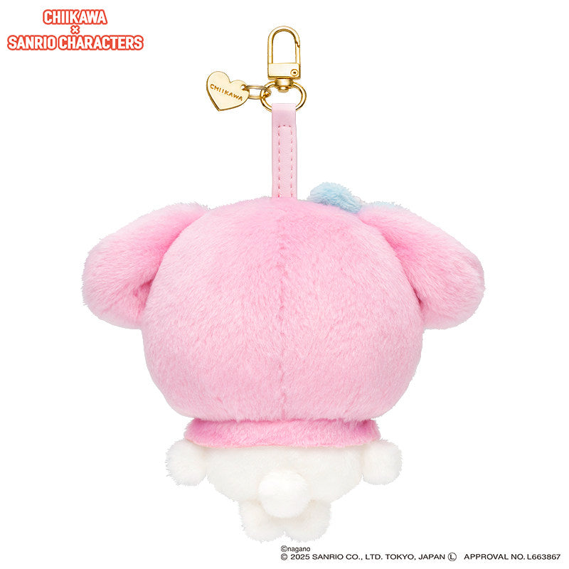 Chiikawa × Sanrio Characters | Soft Vinyl Plush Mascot / Keychain