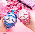 CHIIKAWA | Leopard Print Plush Keychain