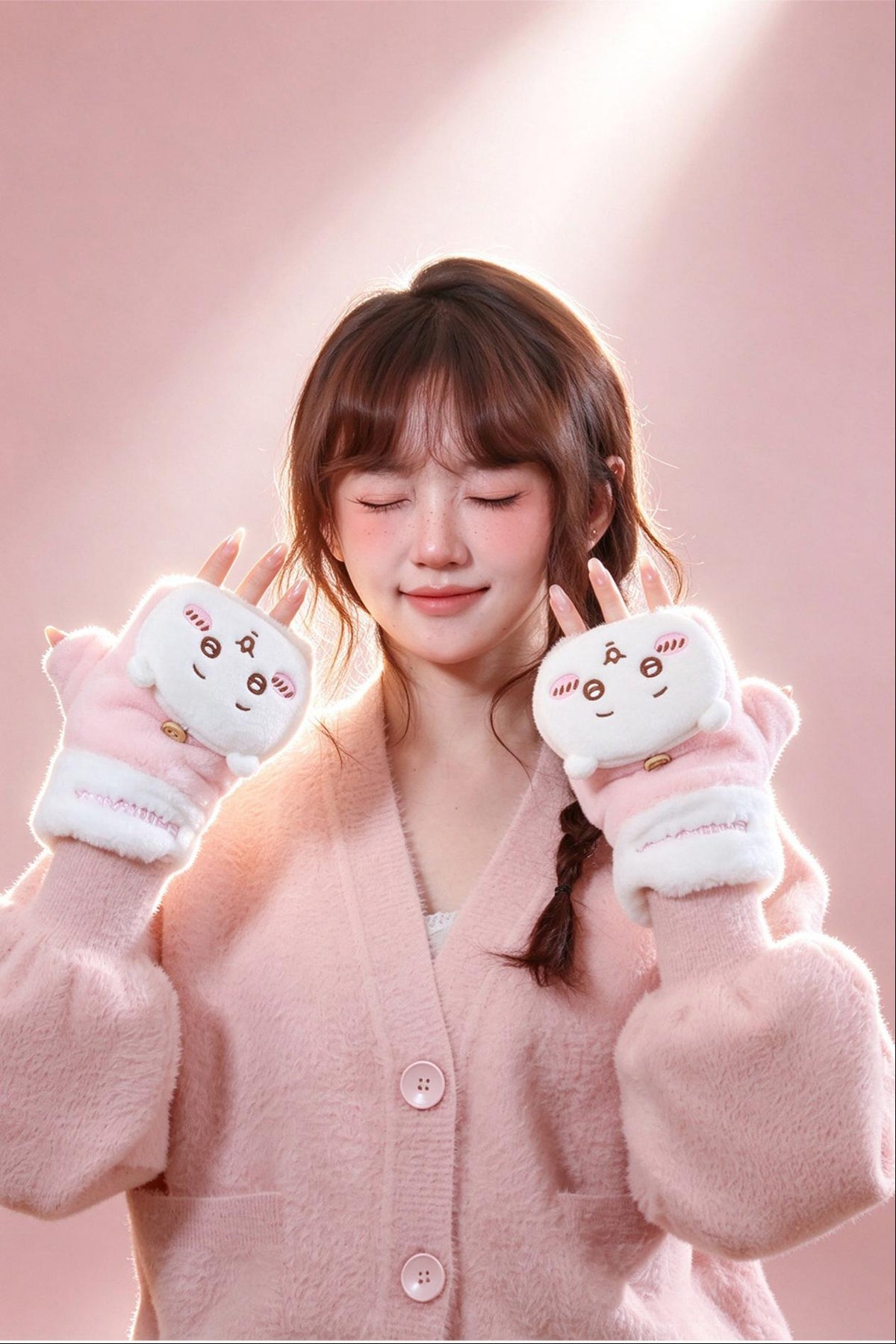 Chiikawa | Plush Mittens / Gloves