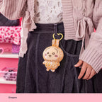 CHIIKAWA | Leopard Print Plush Keychain