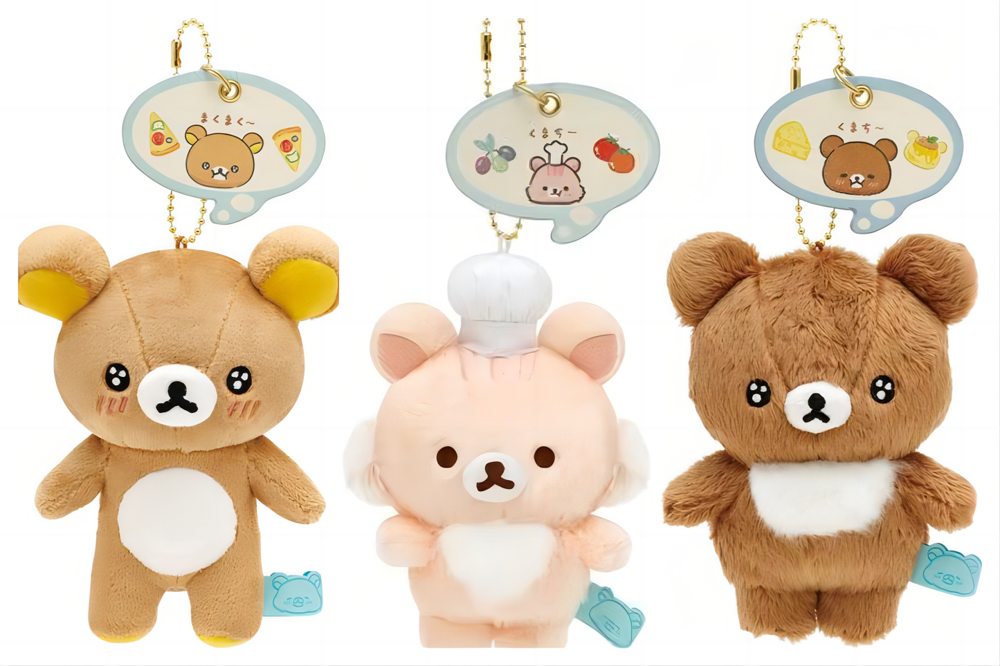 Rilakkuma | Everyone is Fully Filled | Rilakkuma Plush Mascot Holder