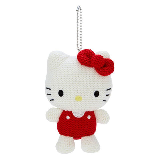 Sanrio | Hello Kitty Amigurumi-Style Knit Mascot Holder