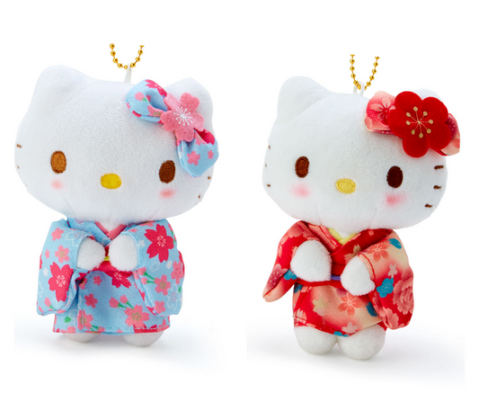 Sanrio | Hello Kitty Kimono | Hello Kitty Sitting Mascot Holder