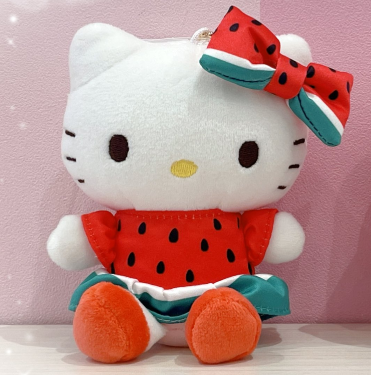 Sanrio | Watermelon Ribbon | Hello Kitty Mascot Holder