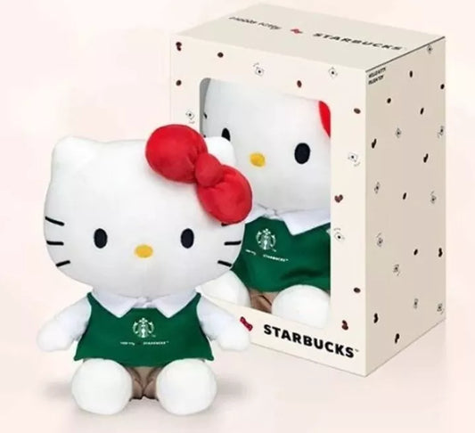 Sanrio | Hello Kitty 50th Anniversary | Hello Kitty x Starbucks Plush Toy