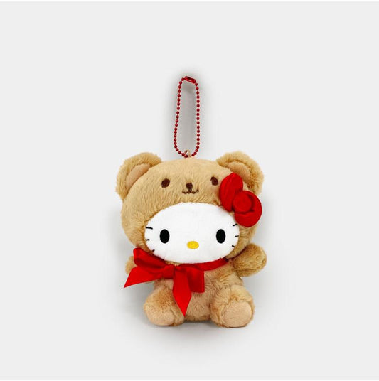 Sanrio| Korean Limited | Hello Kitty Retro Bear Mascot Holder / Keychain