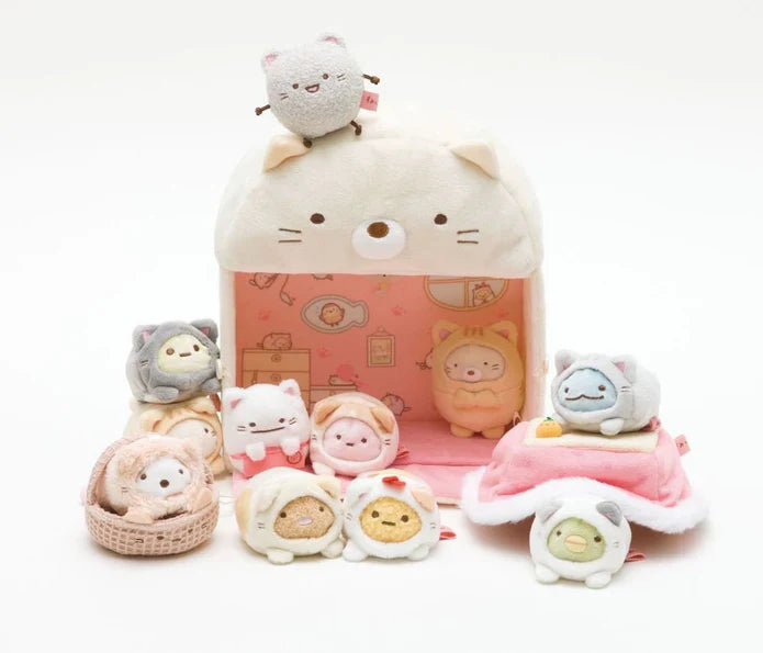 Sumikko Gurashi | House | Cat Plush Toy M (20cm)