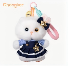 Chongker | Handmade Realistic Plush | Cat Mascot / Charm
