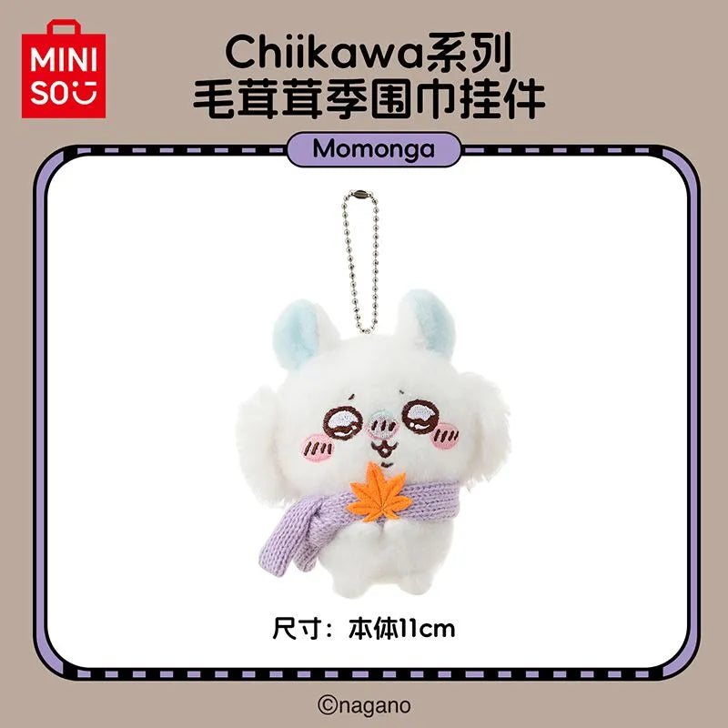 Chiikawa x Miniso | Fluffy Series | Scarf Mascots