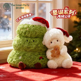TGP | Christmas Tree Plush with Hidden Lamb/Bear Plush Toy XL(40cm)