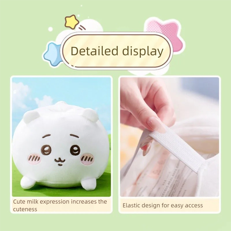 Chiikawa x Miniso | Plush Tissue Box