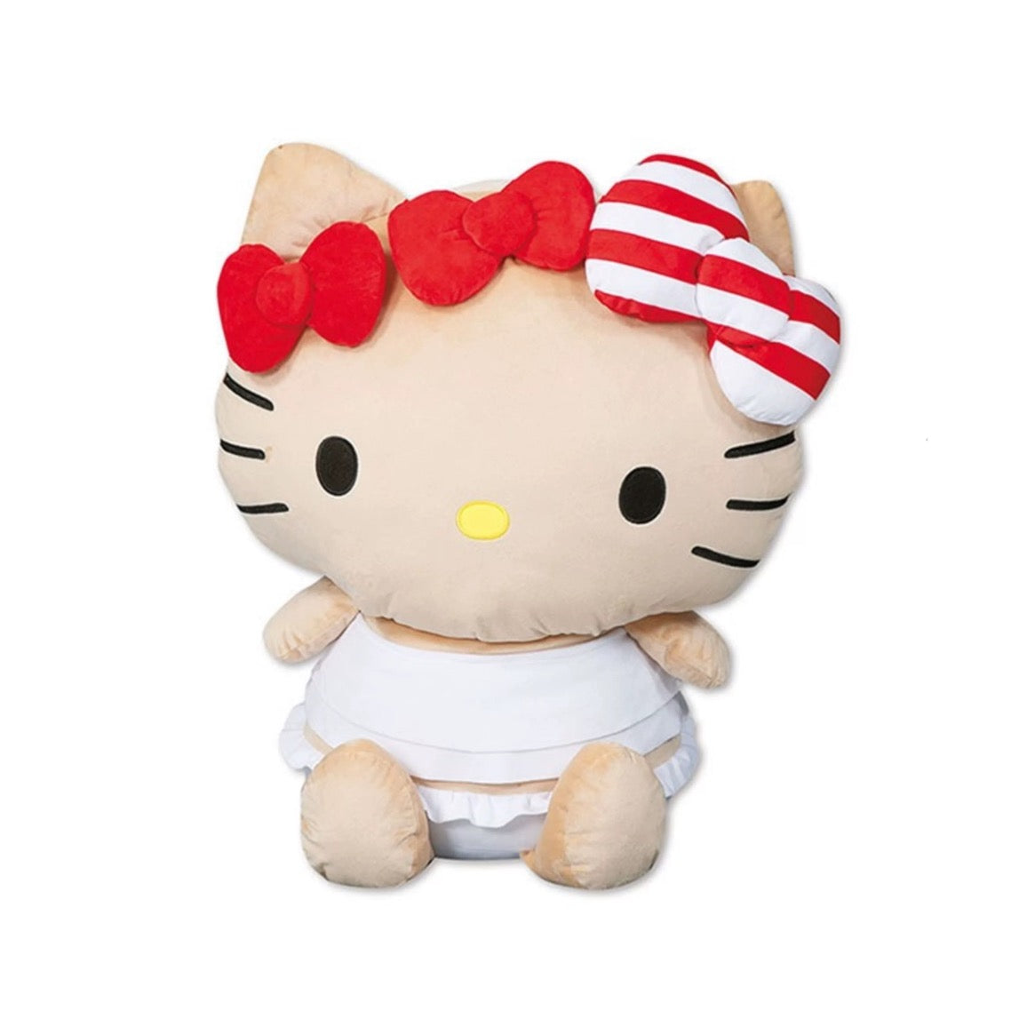 Sanrio | Hello Kitty 50th Anniversary: Summer Limited |  Hello Kitty Plush Toy XXL (60cm): White