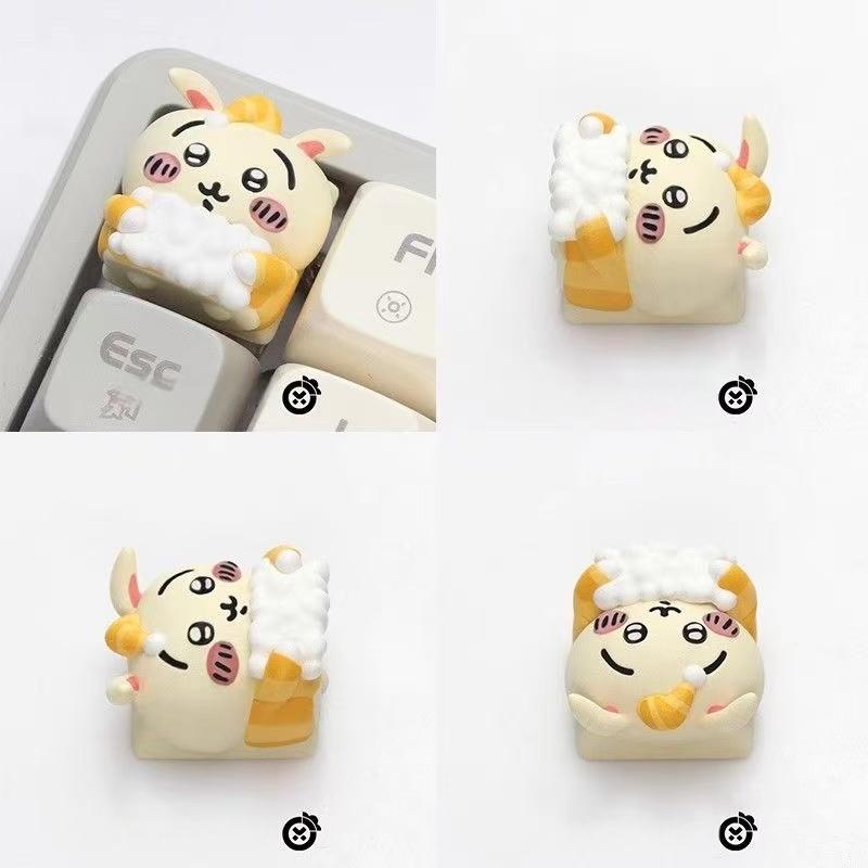 Chiikawa Resin-dipped Keycap | Good Night