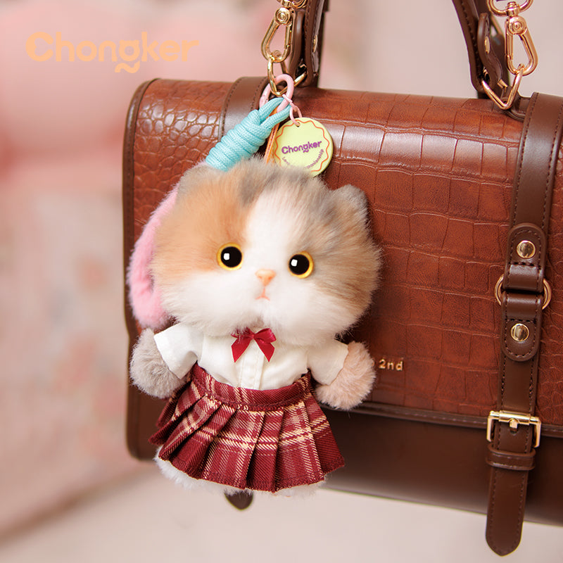 Chongker | Handmade Realistic Plush | Cat Mascot / Charm