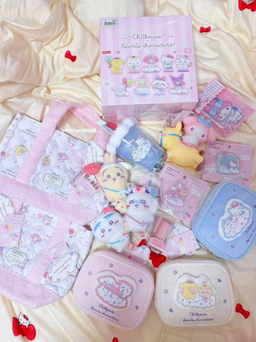 Chiikawa × Sanrio Characters | Plush Mascot