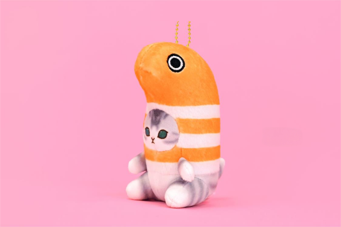 Mofusand | Taiwan Limited | Mofusand Spotted Garden Eel Costume Mascot Holder