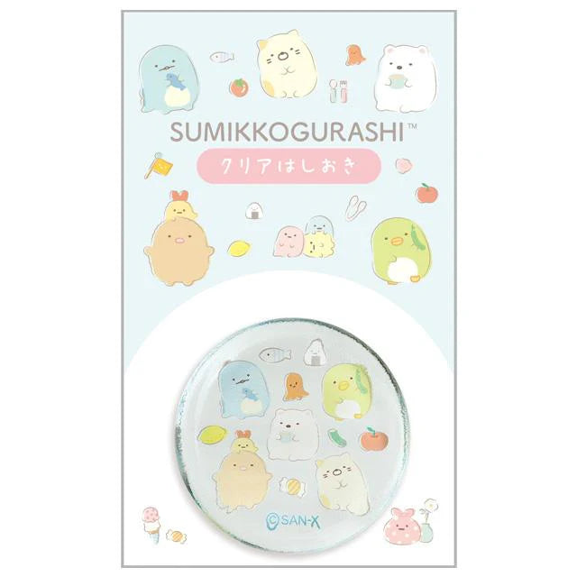 San-X | Sumikko Gurashi & Rilakkuma Clear Chopstick Rest