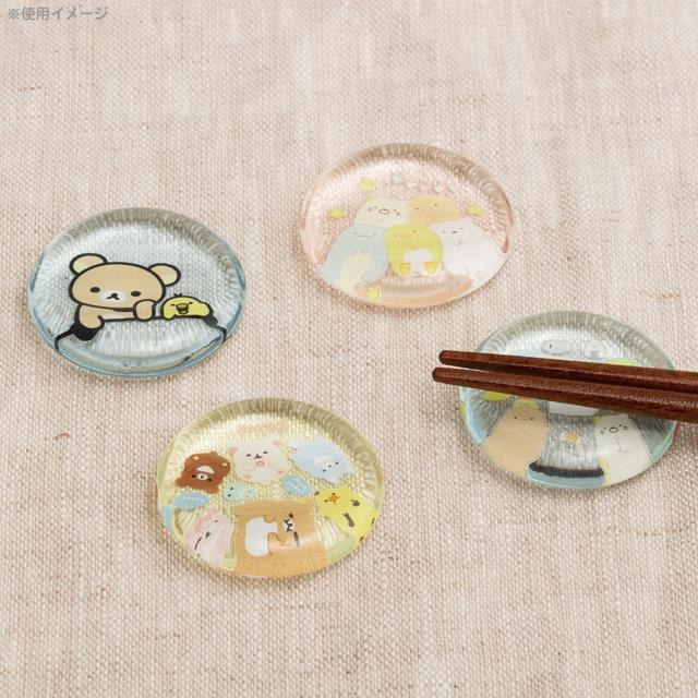 San-X | Sumikko Gurashi & Rilakkuma Clear Chopstick Rest