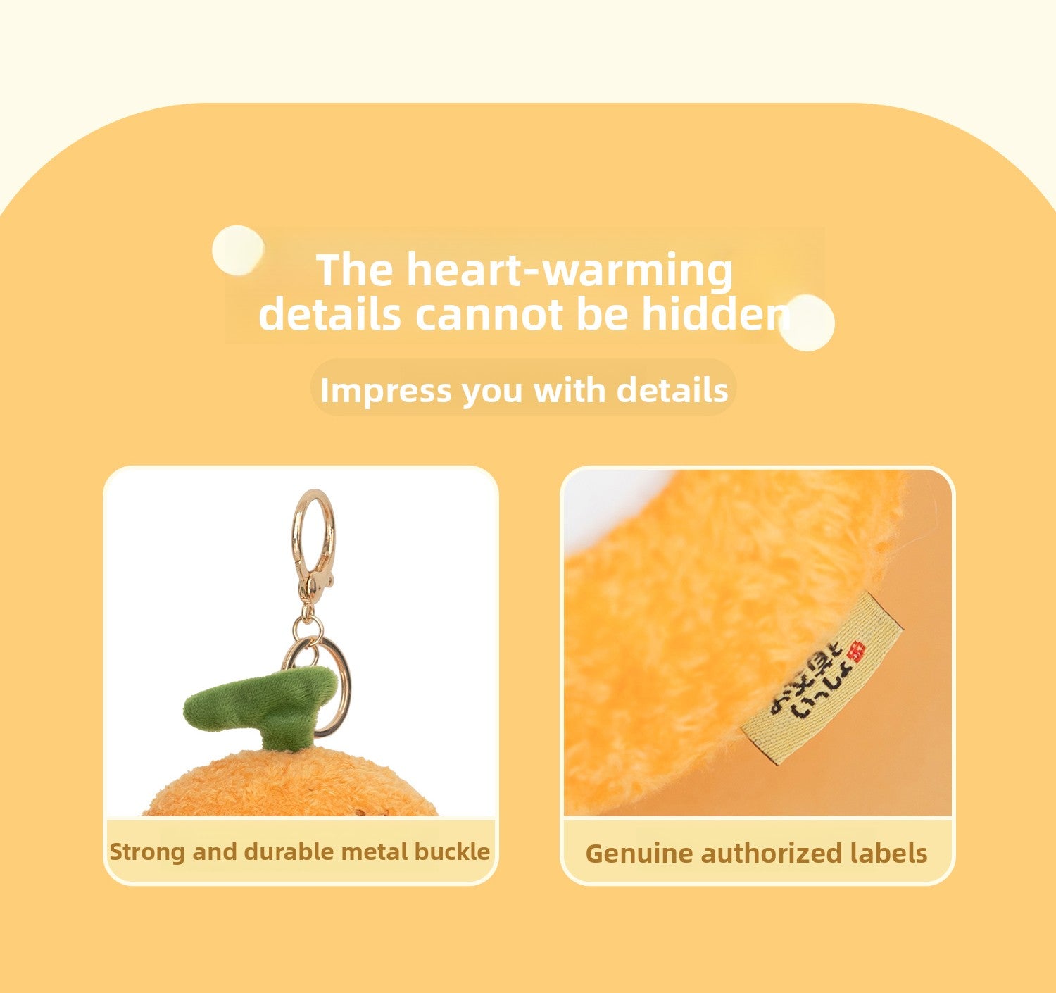 Mr.Obungu | Orange | Mascot / Keychain