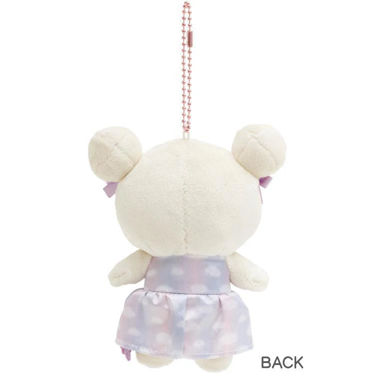 Rilakkuma | Sky Cotton Candy | Korilakkuma & Lion Mascot Holder Set