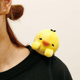 Rilakkuma | Just Lazy Serie | Kiiroitori Shoulder Strap with Magnet Sticky Plush Toy