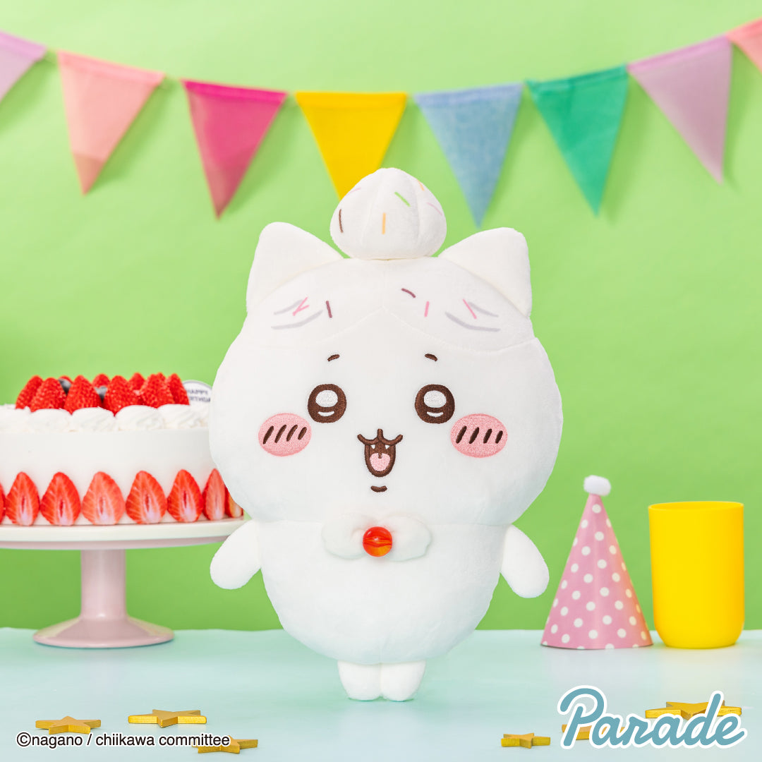(Pre-order) Chiikawa | Birthday Big Plush Toy L (30cm)