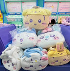 Chiikawa × Sanrio Characters | Plush Tote Bag