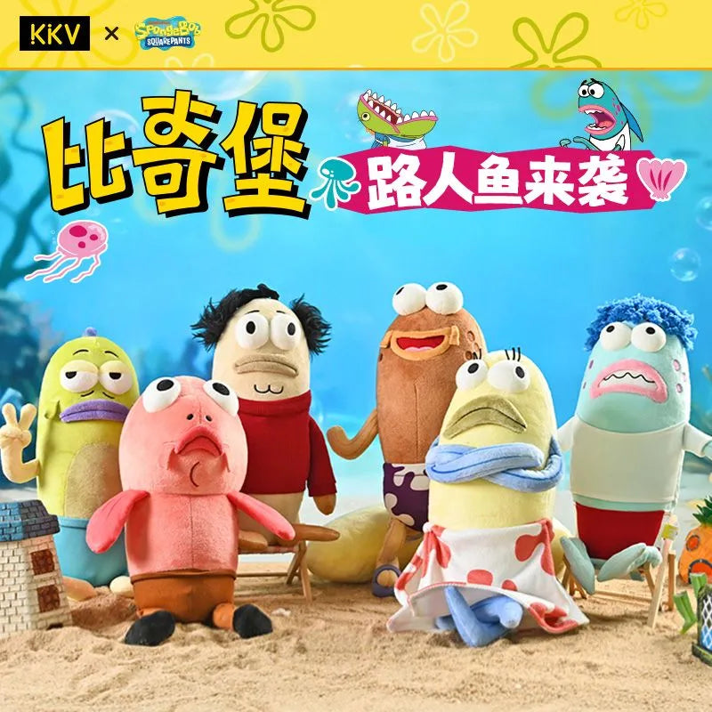 SpongeBob SquarePants | Bikini Bottom Fish Series | Plush Toy XL (35cm) Main image