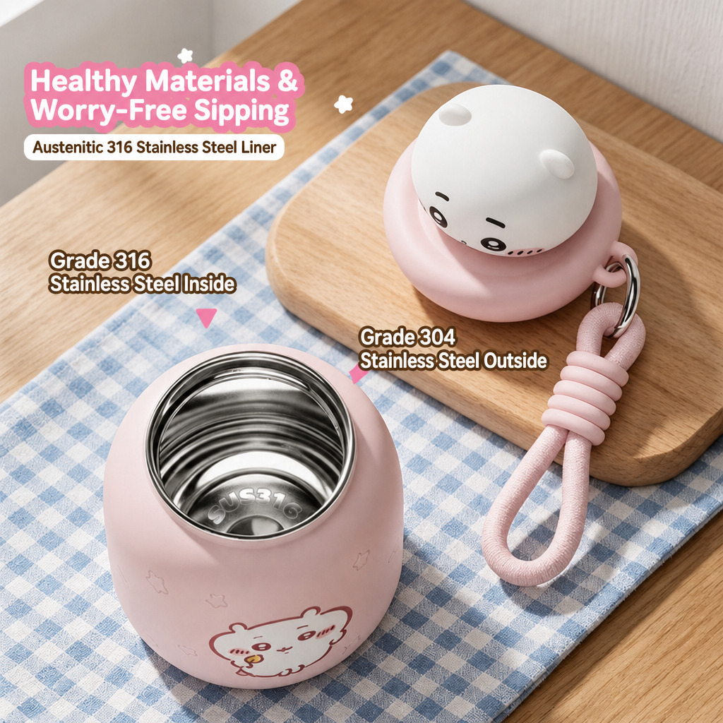 Chiikawa | Little Pudding Insulated Cup