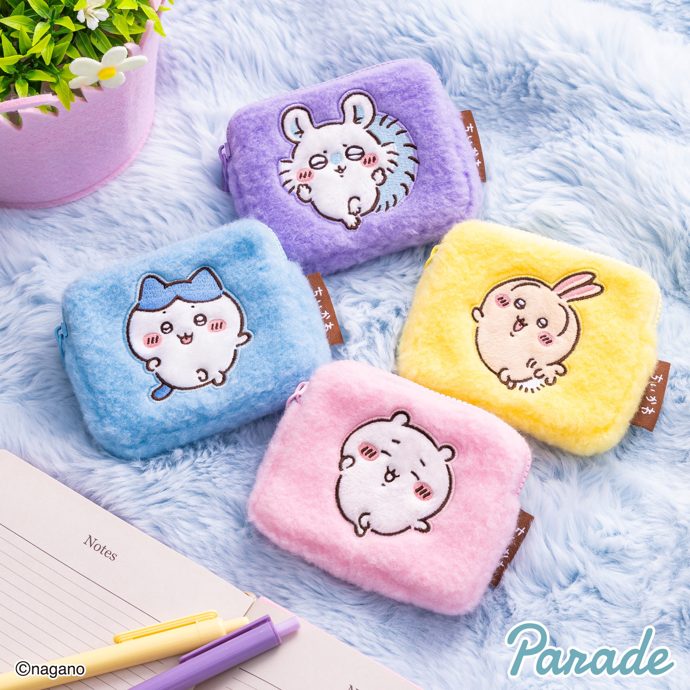 Chiikawa Fluffy Mini Pouch サブ画像