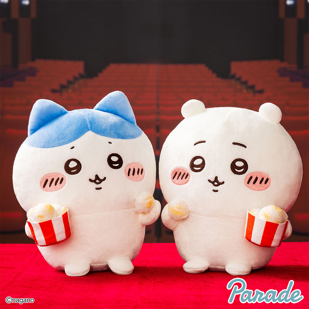 Chiikawa | Let's Eat Popcorn Together | Plush Toy Main image