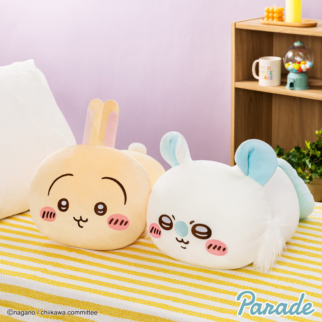 Chiikawa | Mochiru Lying Down Big Plush Toy XL (40cm) メイン画像