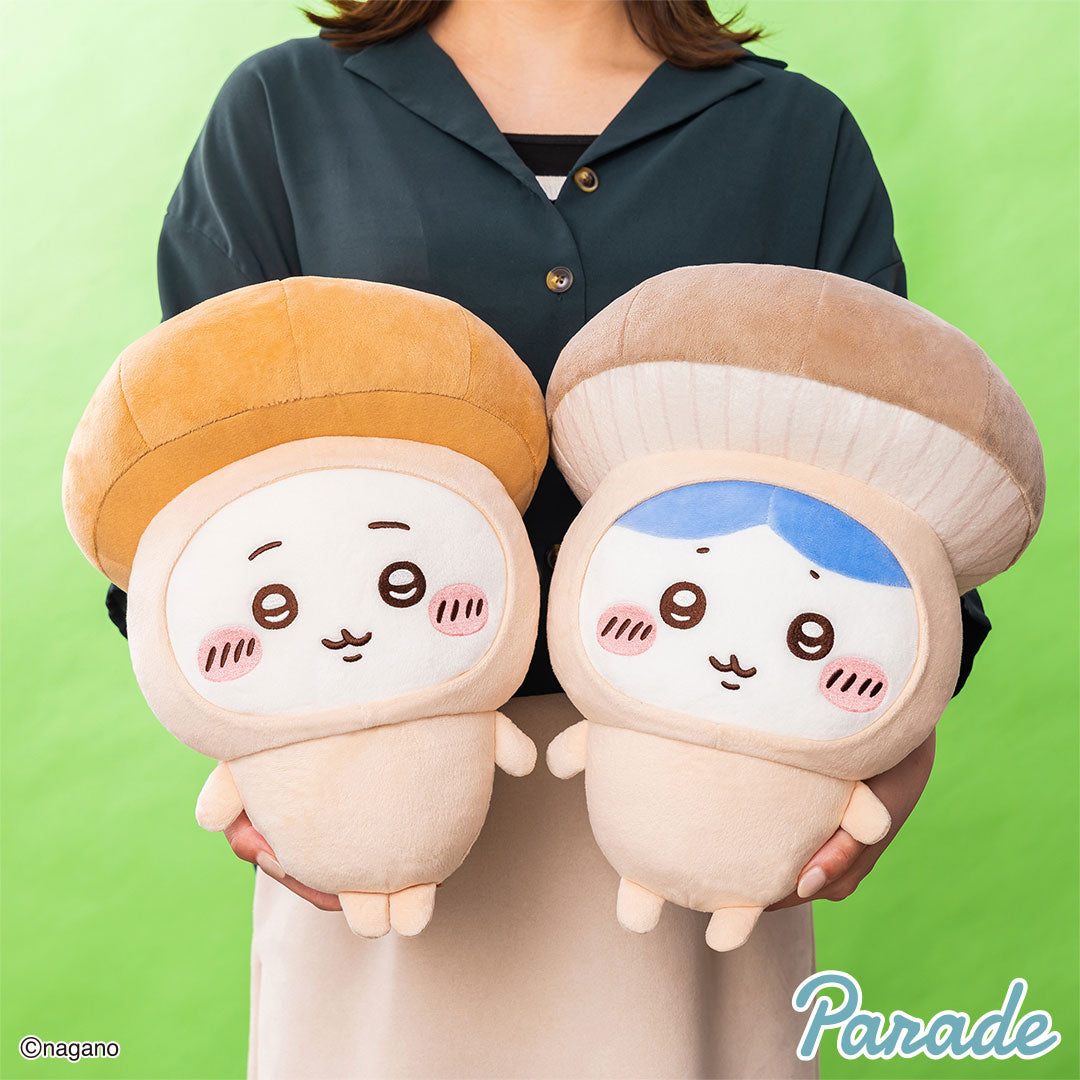 Chiikawa | Mushroom Kigurumi | Big Plush Toy XL (30cm)
