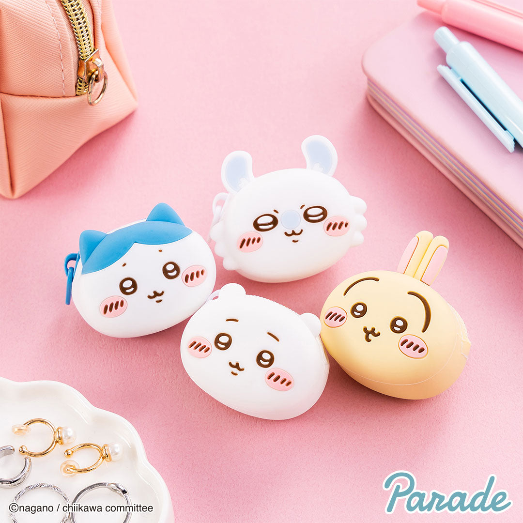 Chiikawa | Face Mini Silicone Pouch Secondary image