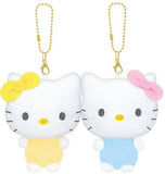 Sanrio | Hello Kitty & Mimmy Nikoichi Plush Keychain