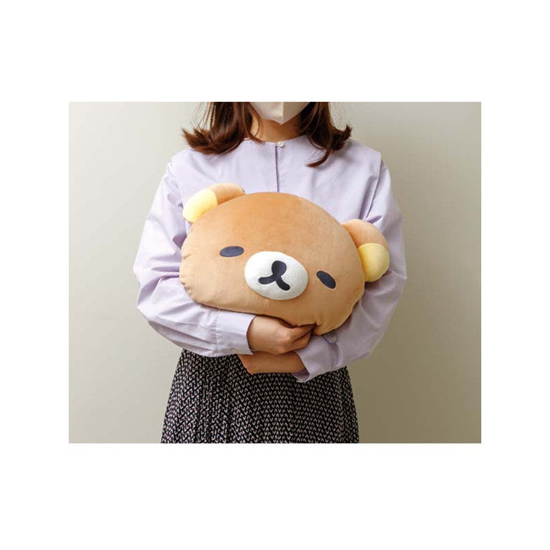 Rilakkuma | Super Mochi | Rilakkuma Soft Pillow Plush Toy L (40cm):  Doze