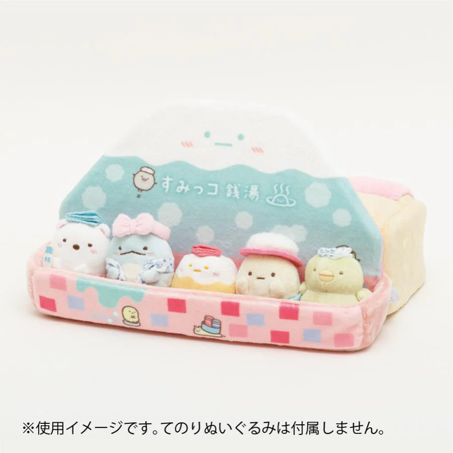 Sumikko Gurashi | Mt. Fuji Public Bath Sento | Plush Tissue Pouch