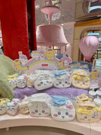 Chiikawa × Sanrio Characters | Plush Tote Bag