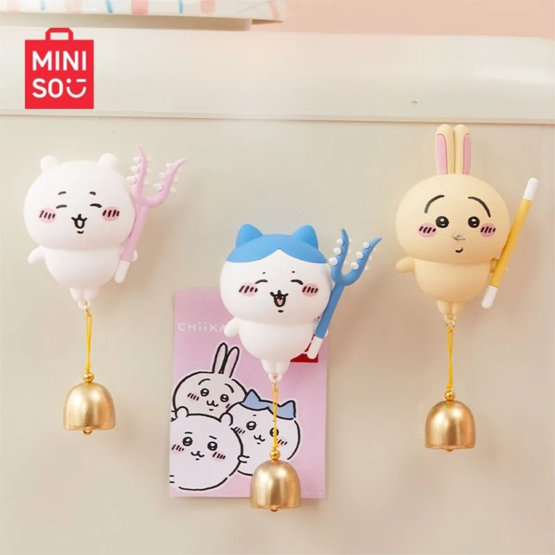Chiikawa x Miniso | Magnetic Wobble Bell Ornament Secondary image