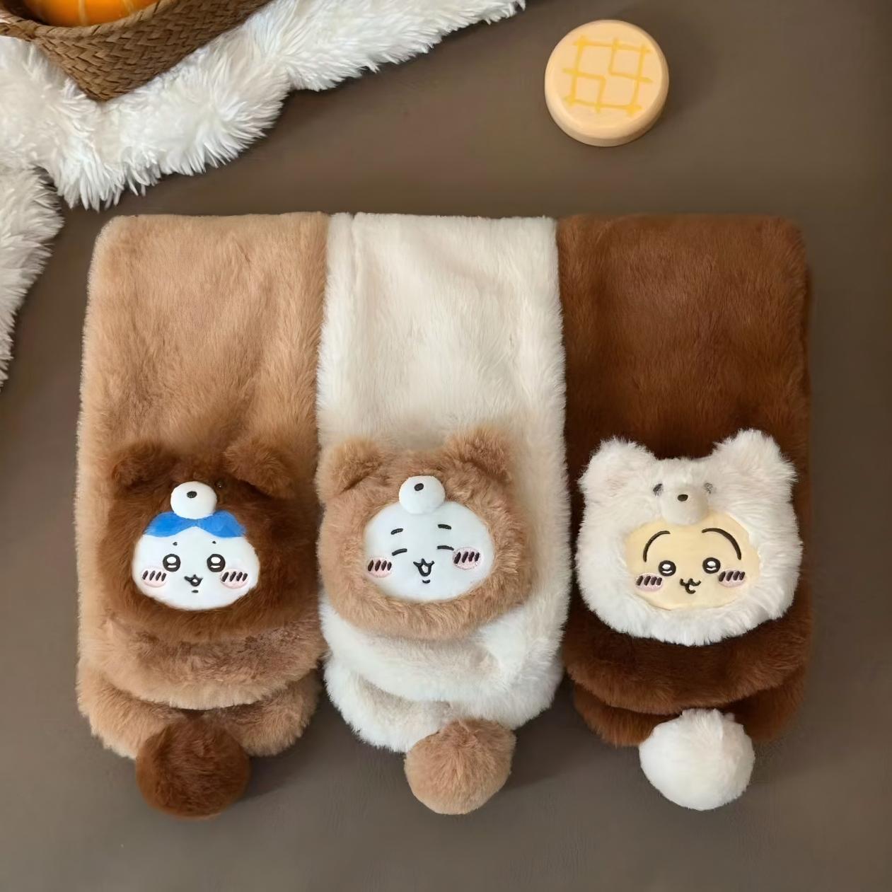 Chiikawa x Miniso | Fluffy Series | Scarf Main image