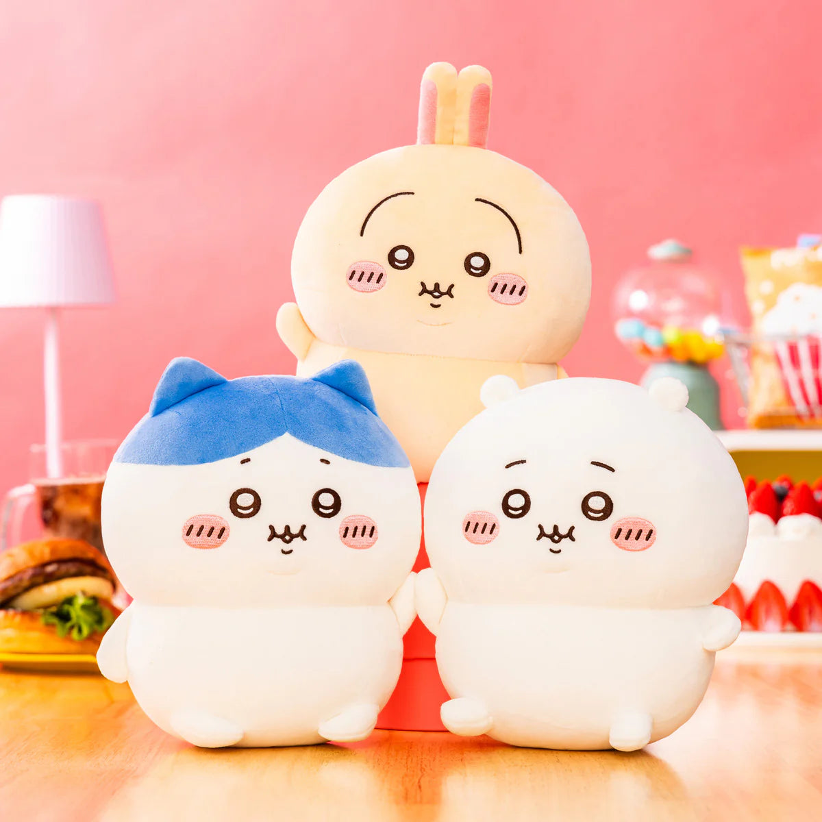 Chiikawa | Chubby Palm-size Plush Toy L (22cm) Main image