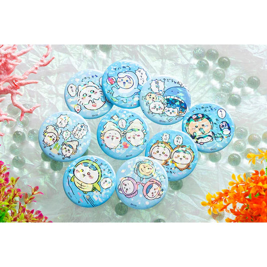 Chiikawa | Aquarium Holographic Badge Collection | Chiikawa Badge Blind Box (9 types)