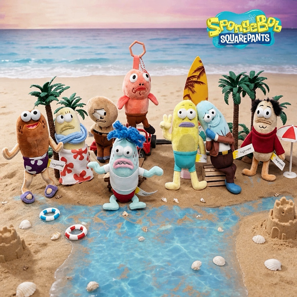 SpongeBob SquarePants | Passerby Fish Mascot Keychain