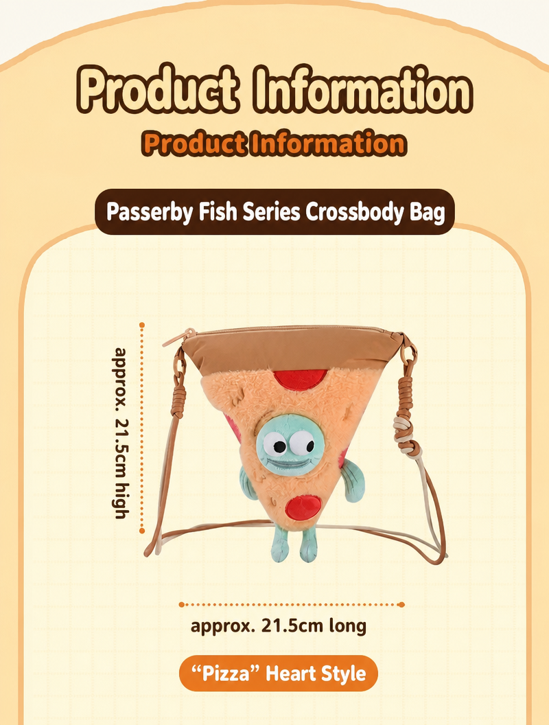 SpongeBob SquarePants | PasserbyFish Plush Crossbody Bag