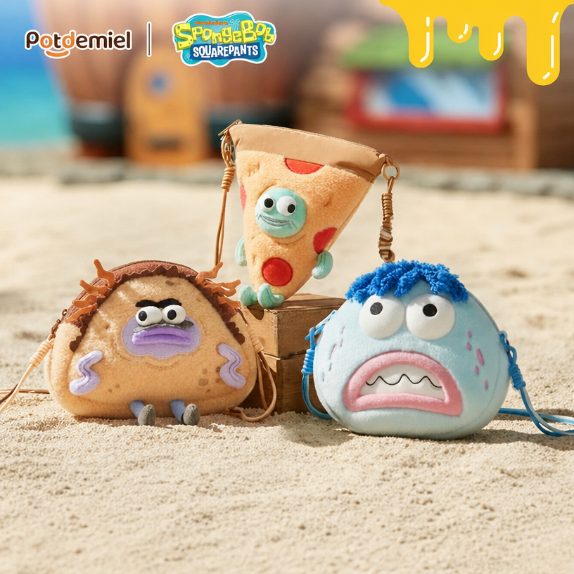 SpongeBob SquarePants | PasserbyFish Plush Crossbody Bag