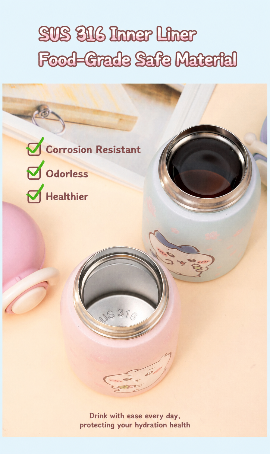 Chiikawa | Mini Dual-Drink Tumbler