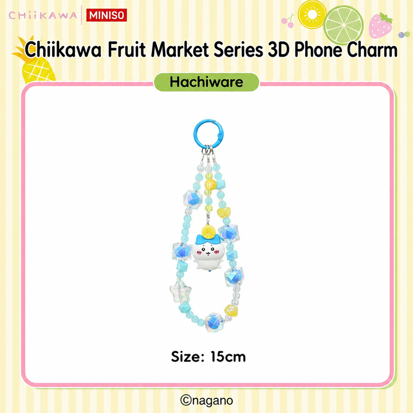 Chiikawa | Fruit Market | 3D Phone Charm