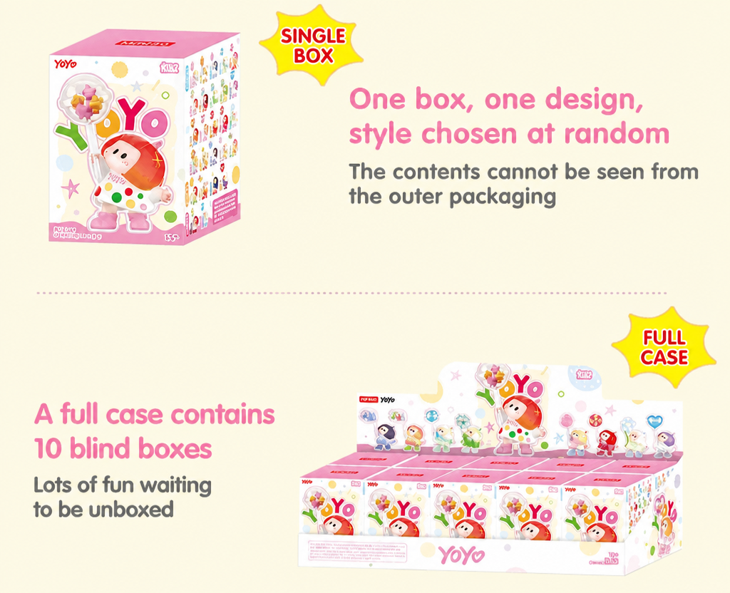 YOYO | Charming Wishes Series | Icon Box Collectible Figure Blind Box